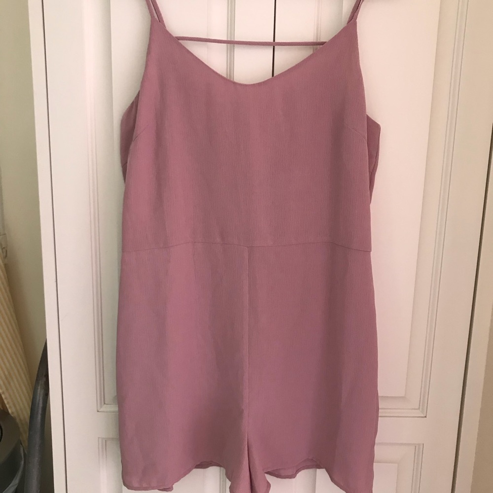 Dusty Rose Romper size Small